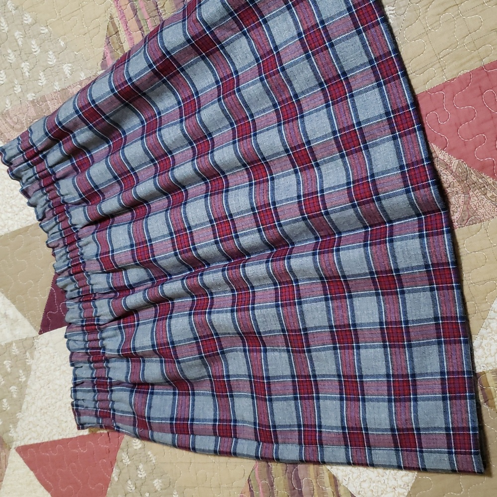 J. Crew Plaid Mini Wool Blend Size 2